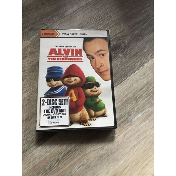 Alvin And The Chipmunks Get Your Squeak On. 2 Disc DVD Set . Sealed. - Picture 1 of 4
